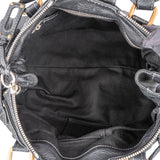 Chloé Black Leather Paddington Handbag