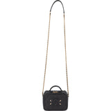 Chanel Quilted Caviar Leather CC Filigree Crossbody Bag