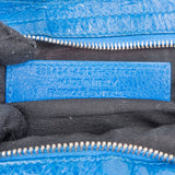 Balenciaga Blue Leather Classic City Handbag