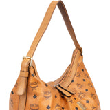 MCM Monogram Visetos Hobo Shoulder Bag
