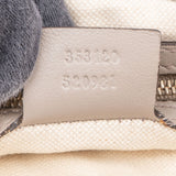 Gucci Grey Microguccissima Leather Bree Top Handle Handbag