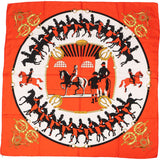 Hermès Manège Silk Carre 90 Scarf Tuch