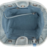 Chanel Denim Deauville Small Tote Shoulder Handbag