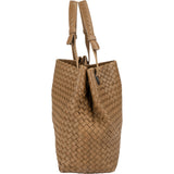 Bottega Veneta Intrecciato Nappa Leather Campana Tote Shoulder Bag