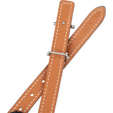 Hermès Swift Epsom Leather Mini Mors Reversible Belt (95)