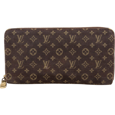 Louis Vuitton Mini Lin Monogram Zippy Wallet