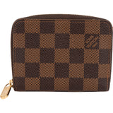 Louis Vuitton Monogram Damier Ebene Zippy Coin Wallet