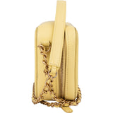Chanel Quilted Caviar Leather CC Filigree Crossbody Bag - vintageandkickz
