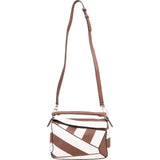 Loewe Striped Leather Puzzle Handbag