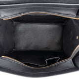 Celine Tricolor Canvas Leather Luggage Tote Handbag