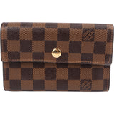 Louis Vuitton Monogram Damier Ebene Canvas Alexandra Wallet
