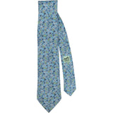 Hermès Floral Printed Pattern Silk Tie Krawatte