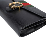 Gucci Leather Dionysus Web Stripe Wallet On Chain Crossbody Bag