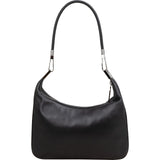 Gucci Black Leather GG Small Shoulder Bag