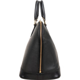 Louis Vuitton Noir Epi Leather Alma PM Handbag