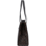 Coach Monogram Canvas Zip Shoulder Bag