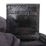 Fendi Cotton FF Buckle Micro Croissant Handbag