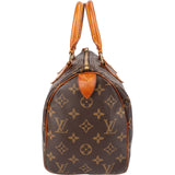 Louis Vuitton Monogram Canvas Speedy 25 Handbag