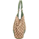 Gucci Monogram GG Canvas New Jackie Hobo Shoulder Bag