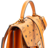 MCM Monogram Visetos Coated Canvas Patricia Satchel Handbag