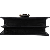 Gucci Grained Leather Interlocking GG Shoulder Crossbody Bag