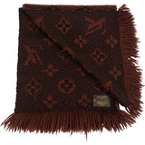 Louis Vuitton Wool Monogram Logomania Schal Scarf