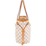 Louis Vuitton Monogram Damier Azur Neverfull PM Shoulder Bag