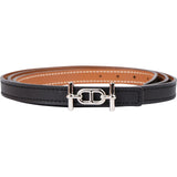 Hermès Swift Epsom Leather Mini Mors Reversible Belt (95)