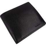 Burberry Grained Leather Bifold Wallet