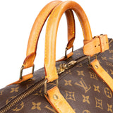 Louis Vuitton Monogram Canvas Keepall 55 Travel Bag