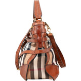Burberry Nova-Check Monogram Belt Knight Handbag