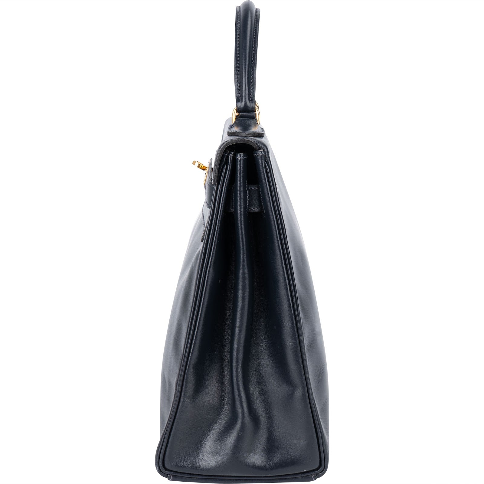 [🔄️B12 / F04] Hermès Box Calfskin Kelly Retourne 28 Handbag - vintageandkickz