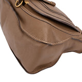 Chloé Grained Leather Marcie Shoulder Bag