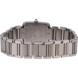 Cartier Silver Tone Tank Française 2384 Women Watch