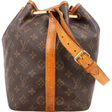 Louis Vuitton Monogram Canvas Sac Noé Petit Shoulder Bag
