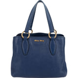 Miu Miu Vitello Daino Small Tote Handbag