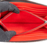 Christian Louboutin Black Leather Panettone Spikes Wallet