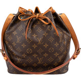 Louis Vuitton Monogram Canvas Sac Noé Petit Shoulder Bag