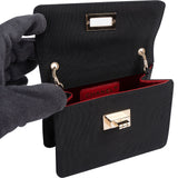 Chanel Black Grosgrain 2.55 Flap Mini Handbag