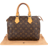 Louis Vuitton Monogram Canvas Speedy 25 Handbag