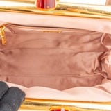 Miu Miu Matelassé Nappa Leather Frame Bowling Handbag