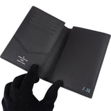 Louis Vuitton Monogram Eclipse Canvas Passport Cover Card Holder