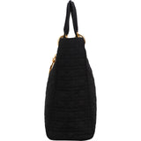 Christian Dior Quilted Nylon Cannage Lady Dior Handbag