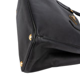 Prada Black Saffiano Leather Galleria Handbag