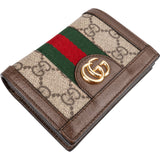 Gucci Monogram Ophidia GG Card Mini Wallet
