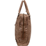 Balenciaga Brown Leather Paper Bag Tote City Handbag