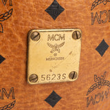 MCM Monogram Visetos Drawstring Bucket Crossbody Bag