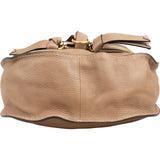 Chloé Grained Leather Marcie Saddle Zip Around Crossbody Bag