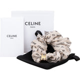 Triomphe Celine Print Scrunchie Bracelet Hair Accessory