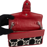 Gucci Tweed Monogram GG Dionysus Super Mini Crossbody Bag